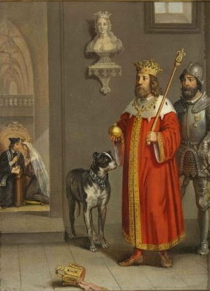 Václav IV. si v chovu loveckých psů liboval.