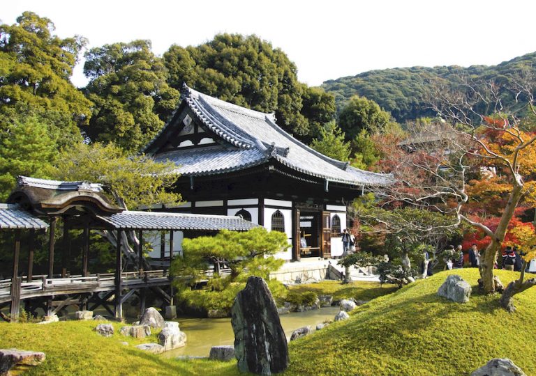 Posvátný chrám Kodaiji najdete v Kjótu, bývalém hlavním městě Japonska.