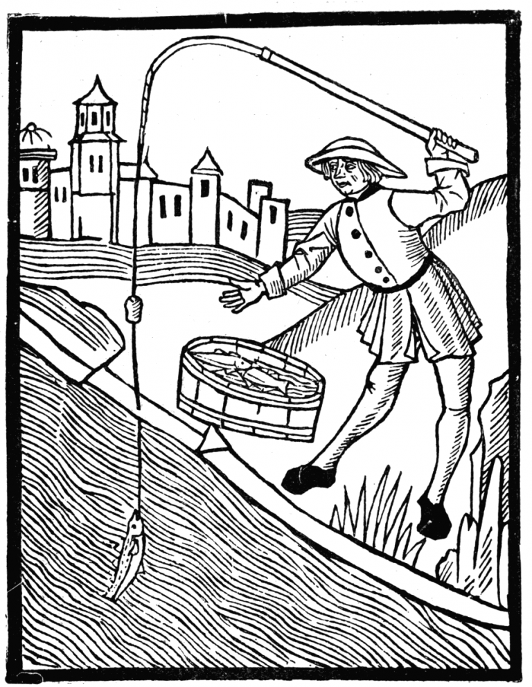 Nejstarší zmínky o chlebu namazaném máslem pocházejí z knihy o rybaření z konce 15. století.