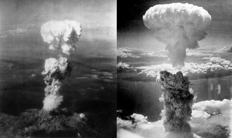 Až svržení dvou jaderných pum donutilo Japonsko ke kapitulaci.