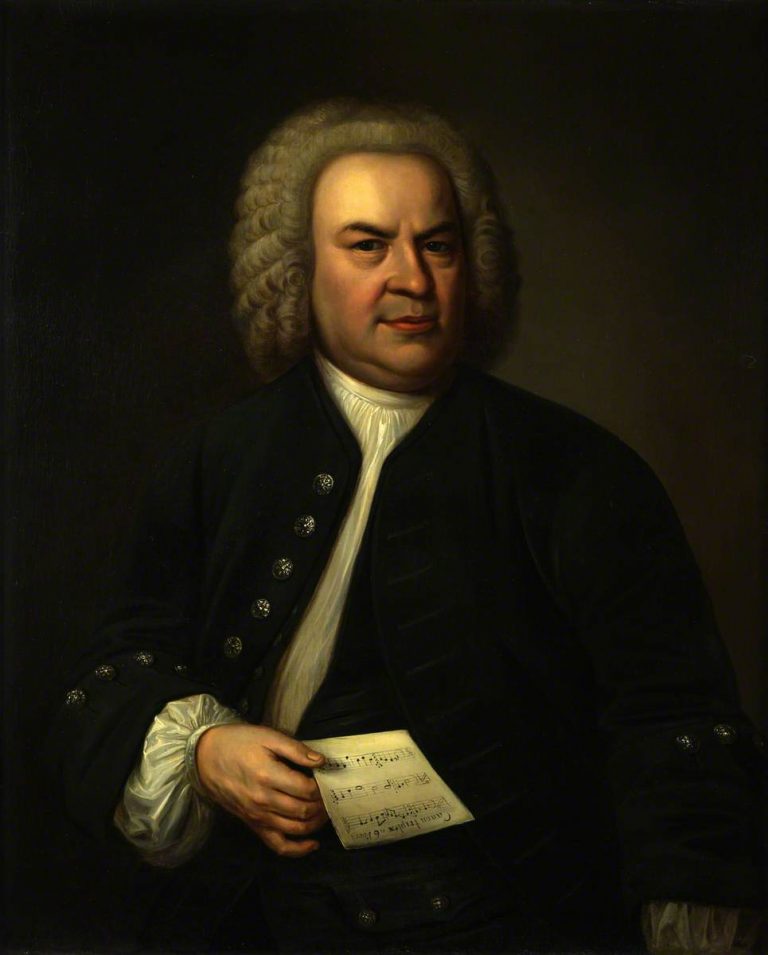 Johann Sebastian Bach k stáru nerad píše a zaznamenávání not svěřuje svojí manželce.