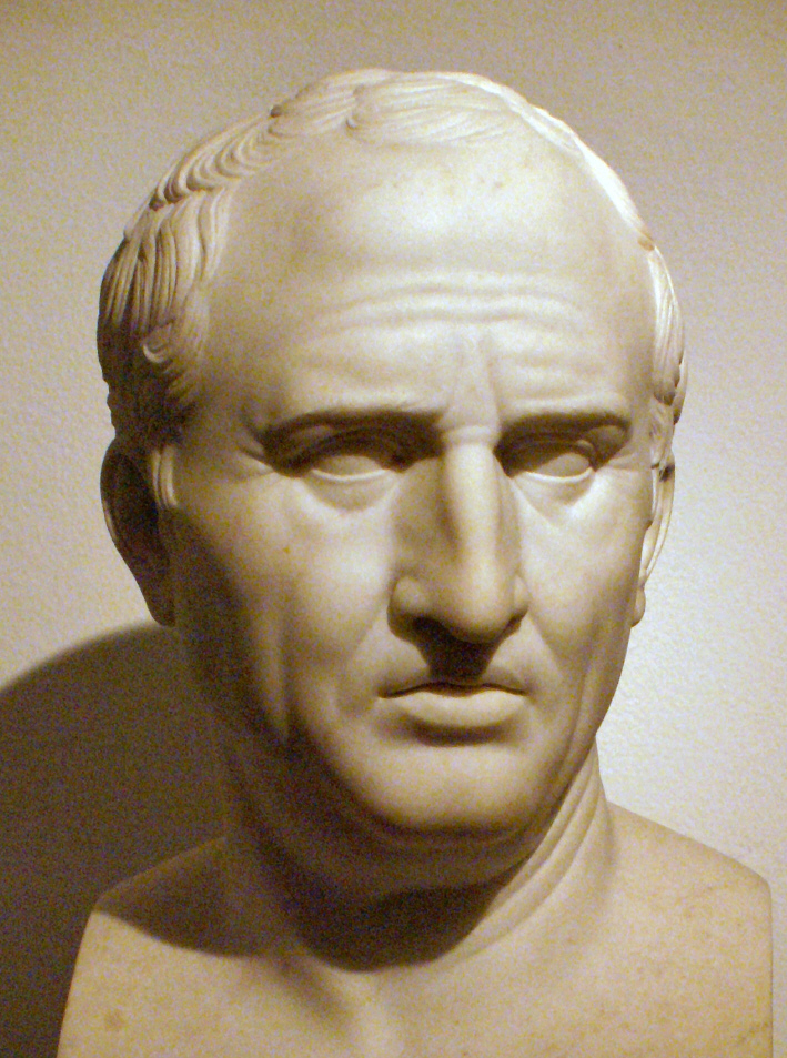 Filozof Marcus Tulius Cicero také má svoji pravou ruku v podobě šikovného otroka.