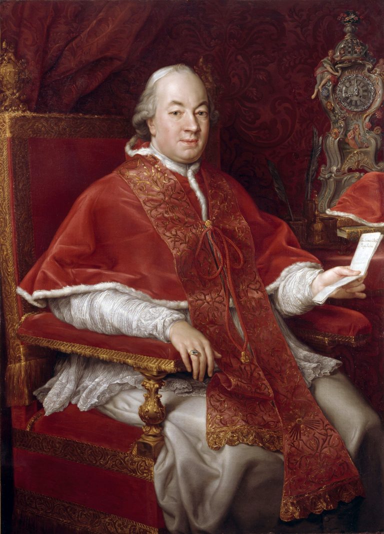 Papeže Pia VI. abbé svým dílem nadchne.