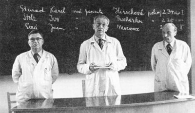 Zakladatelé české endokrinologie Karel Šilink a Josef Charvát.