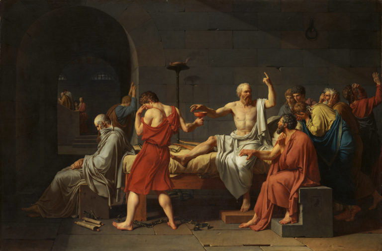 Trpký konec velkého filozofa. Athénští jej odsoudili k vypití nápoje z jedovaté byliny.