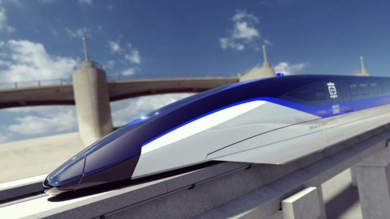 Čína oznámila, že v roce 2020 plánuje výstavbu dráhy pro elektromagnetický vlak v délce tisíc kilometrů. Vlaky sice mají jezdit maximální rychlostí 600 kilometrů v hodině, trať bude ale postavena pro rychlost až 1000 km/h.