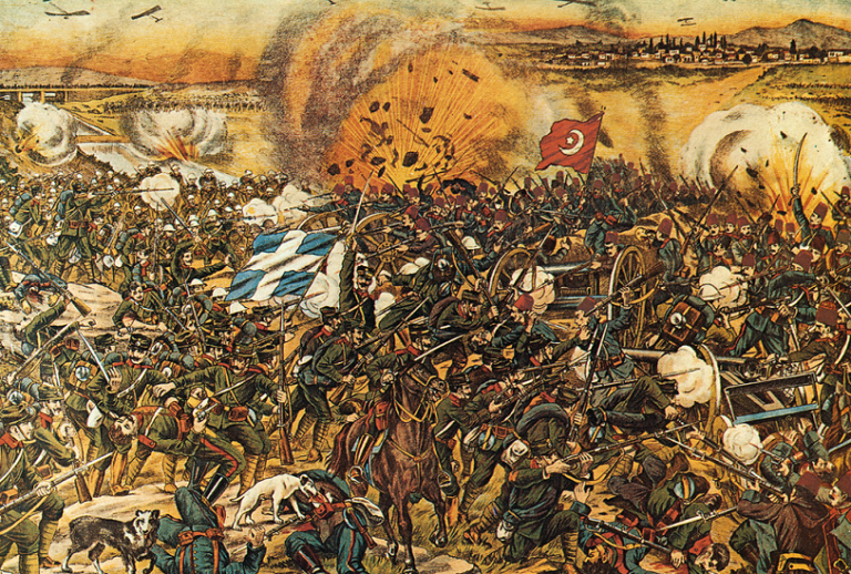 Bitva u Sakarye se stává pro Řeky krutou porážkou.