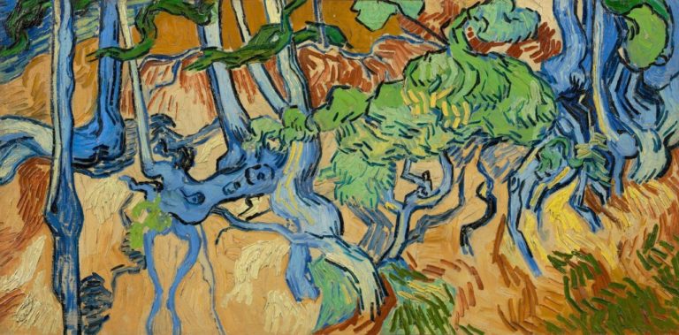 Obraz Kořeny stromů vznikl jen kousek od místa, kde van Gogh ve svých posledních dnech bydlel. 130 let to ale nikdo netušil.