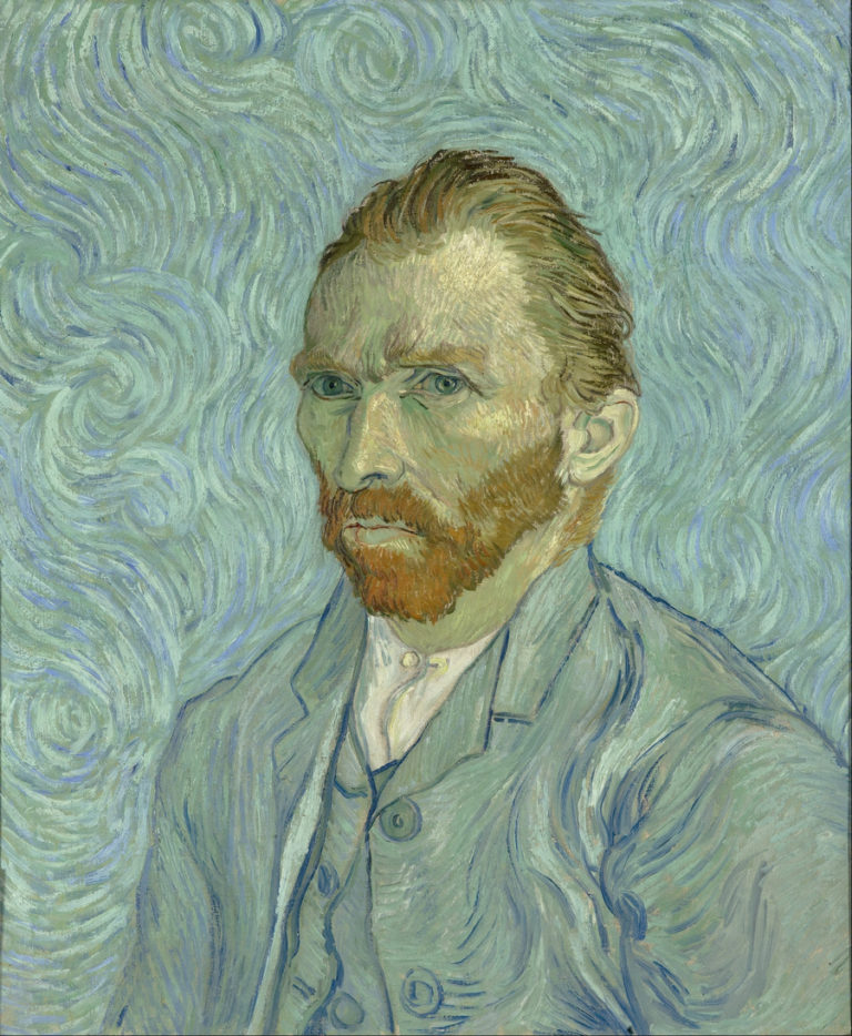 Poslední autoportrét vytvoří van Gogh rok před smrtí.