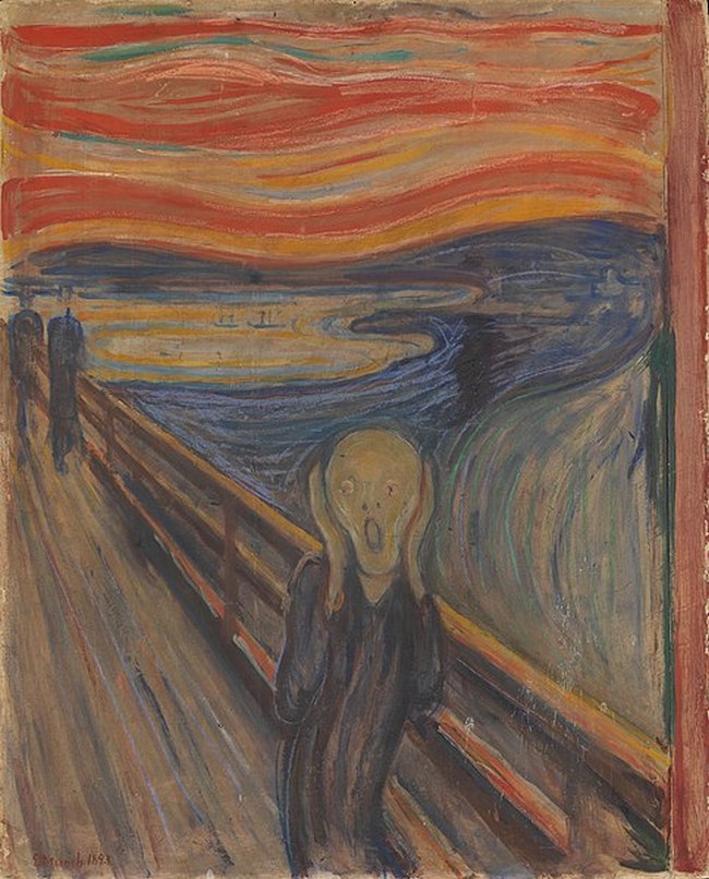 Podle některých teorií se norský malíř Edvard Munch (1863-1944) při tvorbě obrazu Výkřik inspiroval tímto sopečným výbuchem. Barva oblohy má být důkazem.