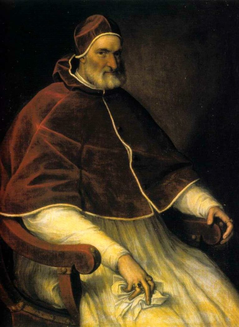 Papež Pius IV. se staví proti arcibiskupovým návhrům.