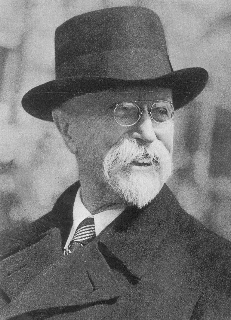 Tomáš Garrigue Masaryk měl humor Osvobozeného divadla rád.
