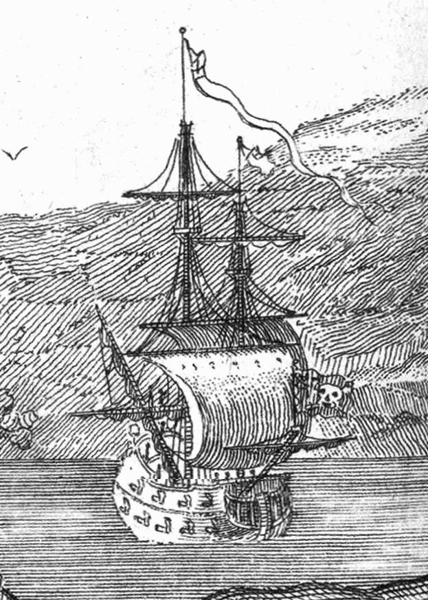 Pomsta královny Anny byla jedním z nejobávanějších korábů na mořích při americkém pobřeží.