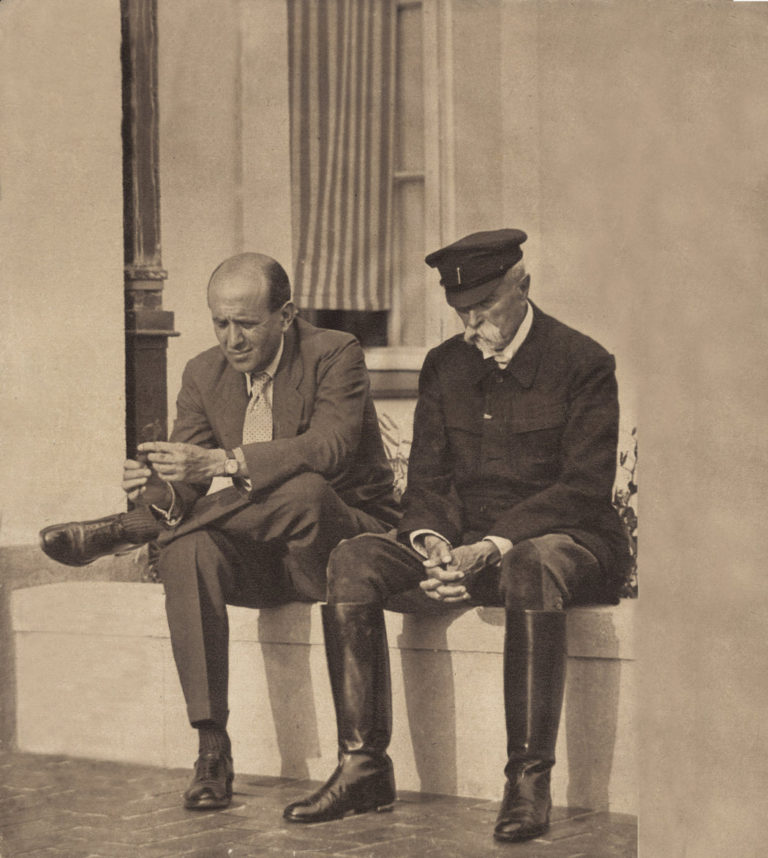 S otcem Tomášem G. Masarykem