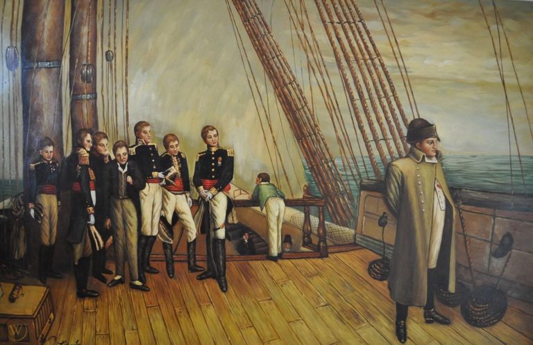 Napoleonova kontinentální blokáda měla přiškrtit britskou ekonomiku.