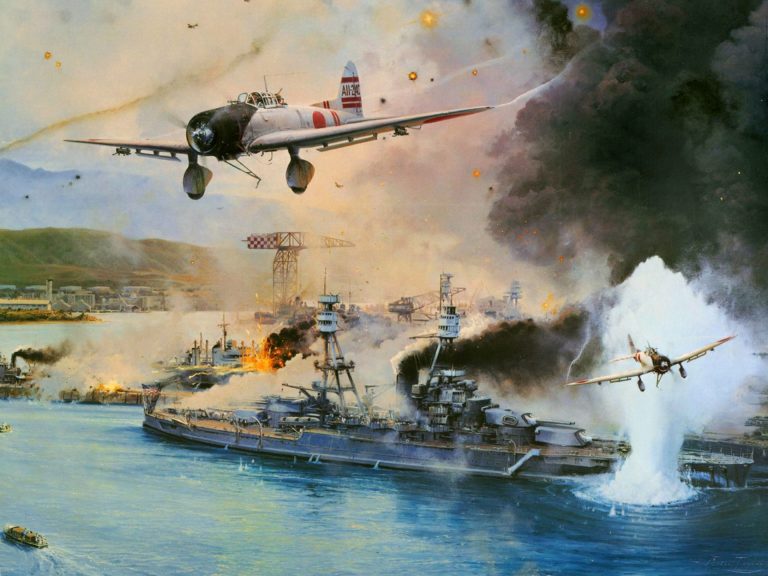 Napadení základny v Pearl Harboru odhalilo význam letadlových lodí.