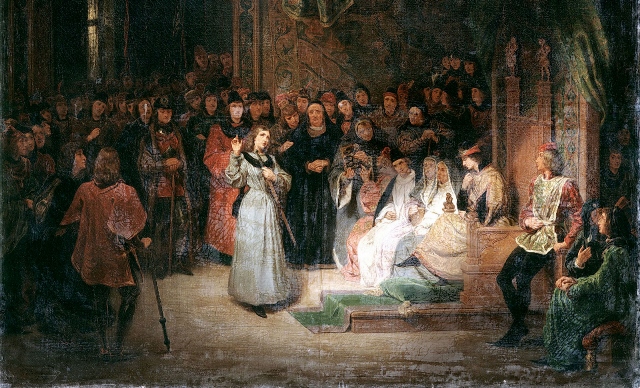 Johanka se řídila hlasy, které ji dostaly až ke Karlu VII.