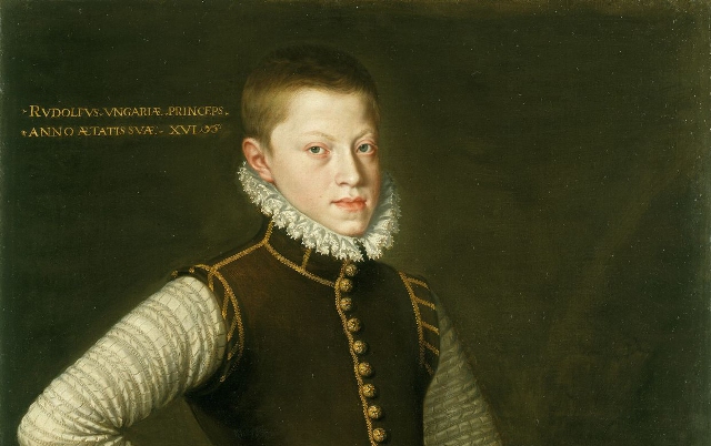 Rudolf vyrůstal na dvoře Filipa II.