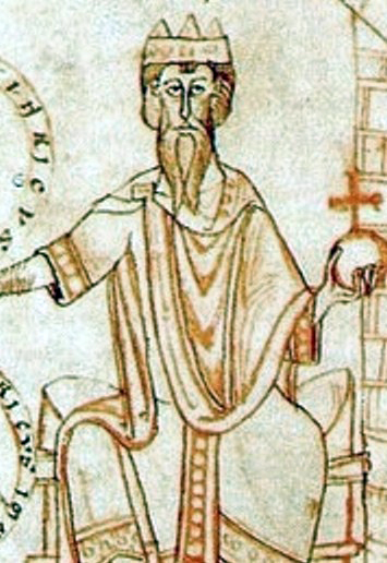 Není vyloučeno, že prvním korunovaným říšskou korunou byl až Konrád II. Sálský.