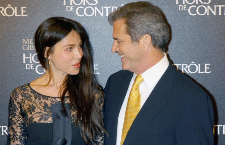 Mel Gibson a jeho expartnerka Oksana