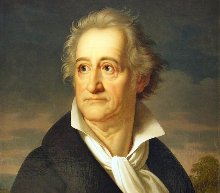 Johann Wolfgang Goethe přijme těhotnou milenku do svého domu. Zdroj foto: Wikimedia Commons