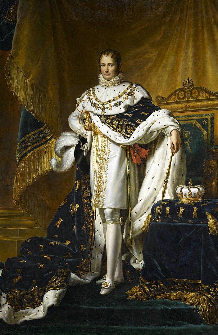 Ze staršího bratra Josefa udělal Napoleon krále Španělska.