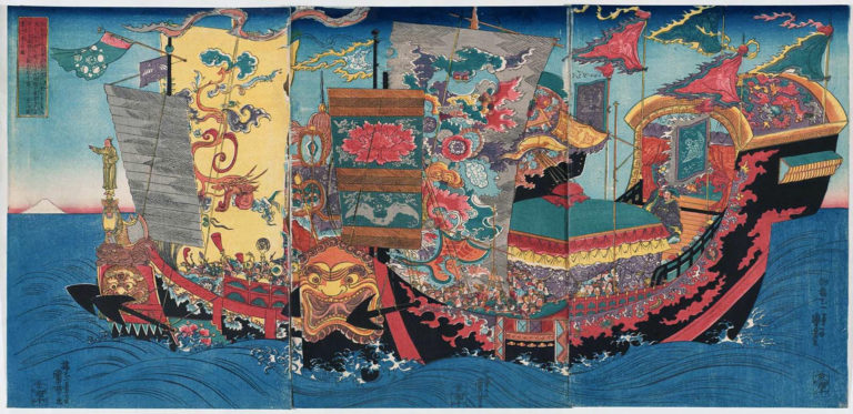 Expedice dobrodruha Xu Fu se zapíše do dějin. Podle historických pramenů prý cestovatel objeví Japonsko, kde se usadí.