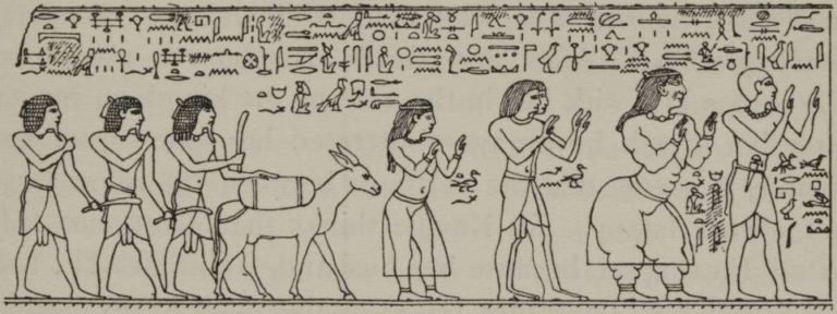 Styky zřejmě fungovaly oboustranně - egyptská královna Hatšepsut vítá panovnici z Puntu.