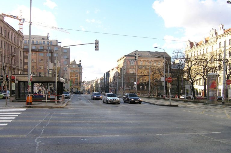Náměstí I. P. Pavlova dnes patří k nejvytíženějším pražským dopravním uzlům. FOTO: Uživatel české Wikipedie Packa/Creative Commons/CC BY-SA 2.5