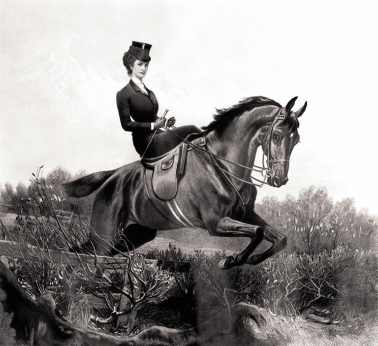 Sisi byla vynikající jezdkyní na koni. FOTO: Čt. L. Atkinson (nach John C. Charleton)/Wikimedia Commons/Public Domain