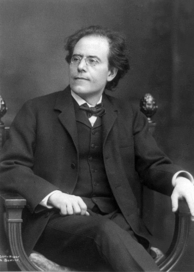 Gustav Mahler chce, aby ho jeho múza činila šťastným. Zdroj foto: Wikimedia Commons / volné dílo / Either Aimé Dupont's