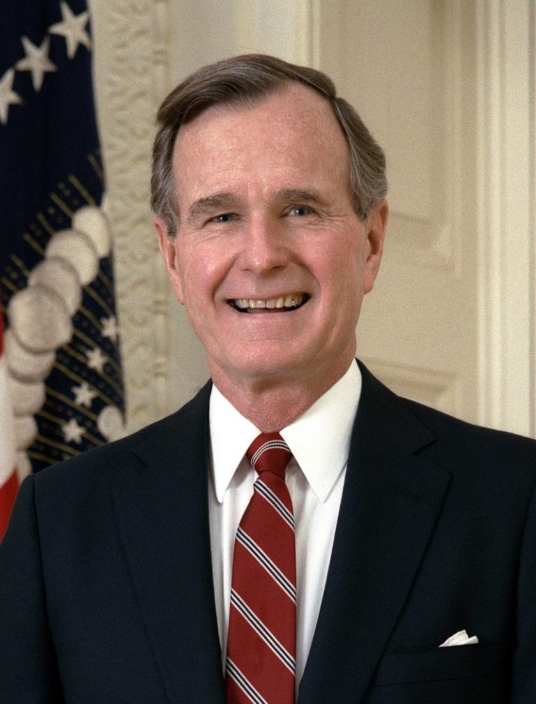 George Bush se nezdá, ale když mu něco nesedne, dá to najevo. FOTO: autor neznámý/Creative Commons