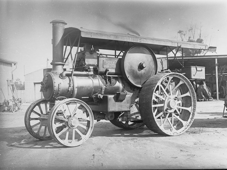 Parní stroj způsobí převrat. FOTO: Fotograf jižní australské vlády, CC0, via Wikimedia Commons