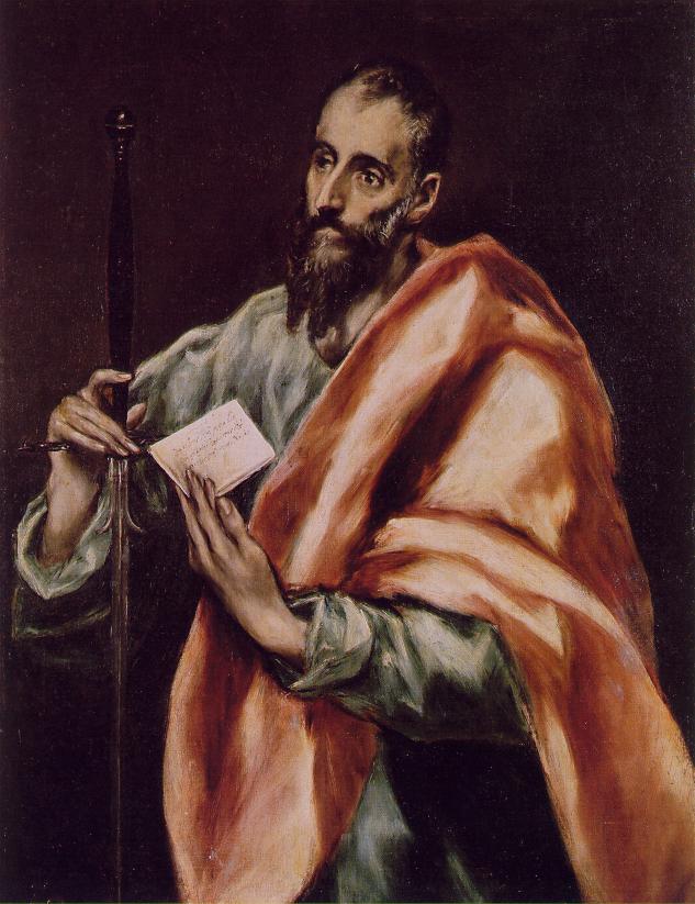Svatý Pavel nechce po každém, aby žil v manželství. FOTO: El Greco/Creative Commons/Public domain
