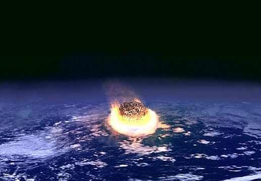 Pád asteroidu do oblasti Mexického zálivu nebyl jediným důvodem postupného vyhynutí dinosaurů. Foto: Creative Commons, Fredrik, Volné dílo.