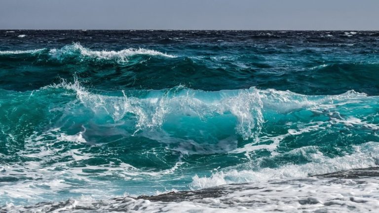 Jedná se o pokračující pokles pH oceánů způsobený rozpouštěním přebytku oxidu uhličitého (CO2) z atmosféry. Foto: dimitrisvetsikas1969 / pixabay