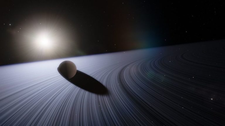 Vědci byla naposledy oznámena existence 62 měsíců planety Saturn, 53 z nich je pojmenováno a další 2 měsíce jsou nejisté. Foto: flflflflfl / pixabay
