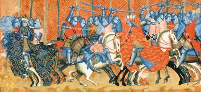 V bitvě u Brůdku údajně bojovali i Chodové, Anonym, Dalimilova kronika/Creative Commons/Public domain