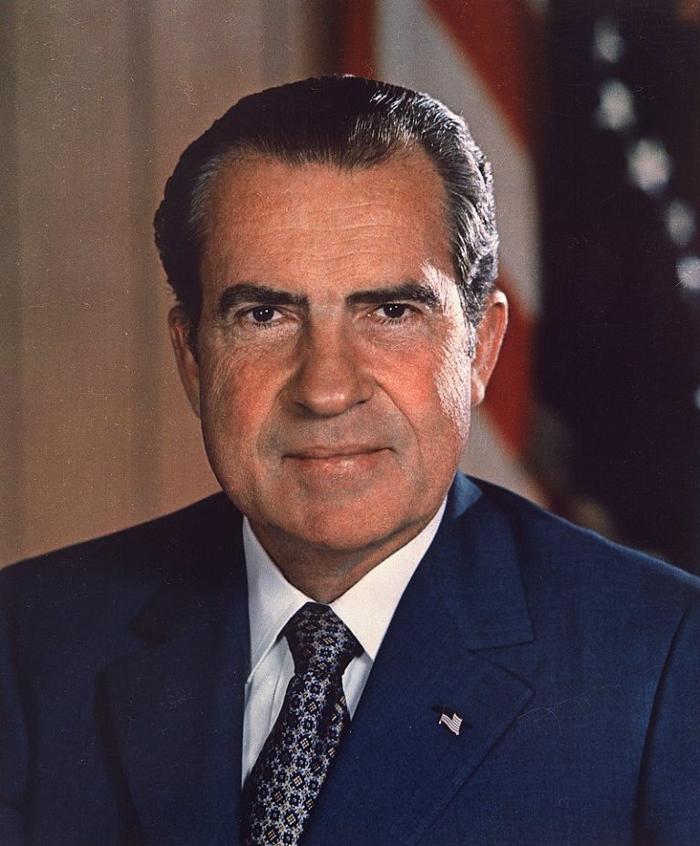 Kdyby Richard Nixon nerezignoval, byl by nejspíš prvním odsouzeným prezidentem USA. FOTO: Department of Defense. Department of the Army. Office of the Deputy Chief of Staff for Operations. U.S. Army Audiovisual Center /Creative Commons/ CC BY 3.0