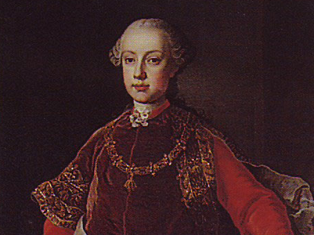 Josef II. je pořádně šetrný. Nechce se mu platit ani za lehké ženy. FOTO:Neidentifikovaný malíř/Creative Commons/Public domain