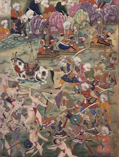 V bitvě u Ankary vítězí Tamerlánovi muži. FOTO: Neznámý autor/Creative Commons/Public domain