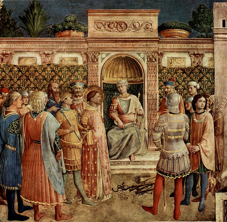 Svatý Vavřinec se údajně nezalekl ani samotného císaře…(Foto: Directmedia / commons.wikimedia.org / volné dílo)