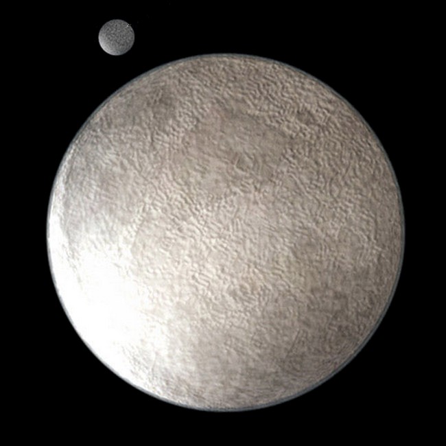 Eris se mohla stát desátou planetou. Nakonec je Plutovou zrádkyní. Foto: ja:user:West / Creative Commons / CC BY-SA 3.0.