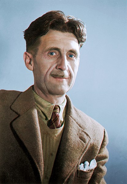 George Orwell ve svém díle ostře karikuje politické vztahy. Cassowary Colorizations/Creative Commons/CC BY 2.0