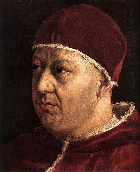Papež Lev X. zakáže číst Lutherovy spisy. FOTO: Raphael/Creative Commons/Public domain