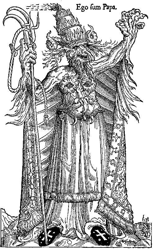 Alexandr VI. se stává terčem karikaturistů. FOTO: Neznámý grafik pozdního 15. století, Paříž, Francie/ Creative Commons/ Public domain