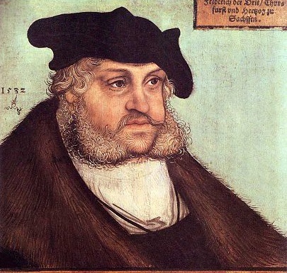 Fridrich III. Moudrý se Luthera zastane. FOTO: Lucas Cranach starší/Creative Commons/Public domain