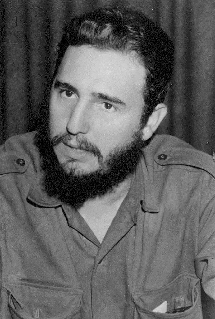 Sebevědomý Castro ji okouzlí. (Unknown (Mondadori Publishers) Public Domain, commons.wikimedia)