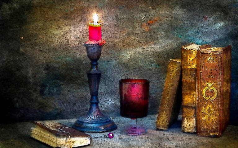 Při čtení knih ve večerních hodinách se svíčka stala nezbytností. FOTO: pixabay