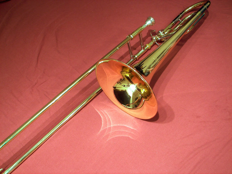 Trombon neboli pozoun rozhodně patří k těm nehlasitějším nástrojům v orchestru. Foto: Angela Hawkins / Creative Commons / CC BY-NC-SA 2.0.
